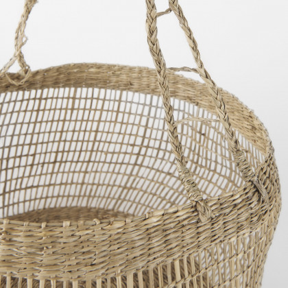 Mercana - Nova Basket in Brown, Seagrass