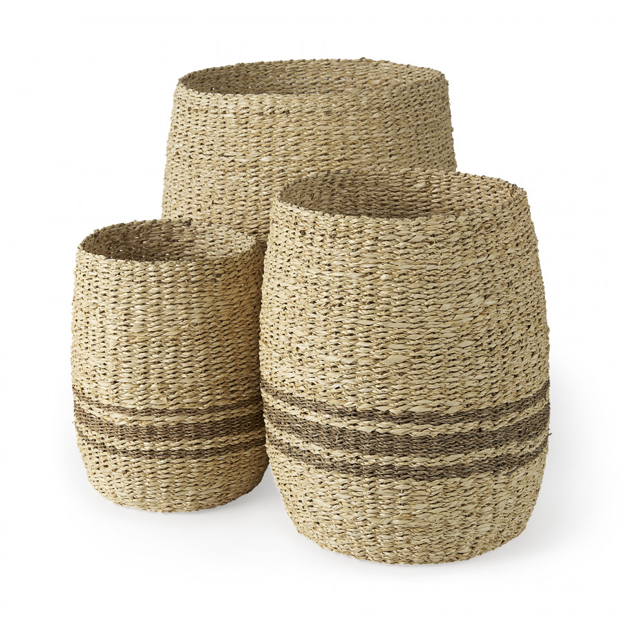 Mercana - Sivannah Basket in Brown, Seagrass