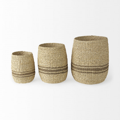 Mercana - Sivannah Basket in Brown, Seagrass