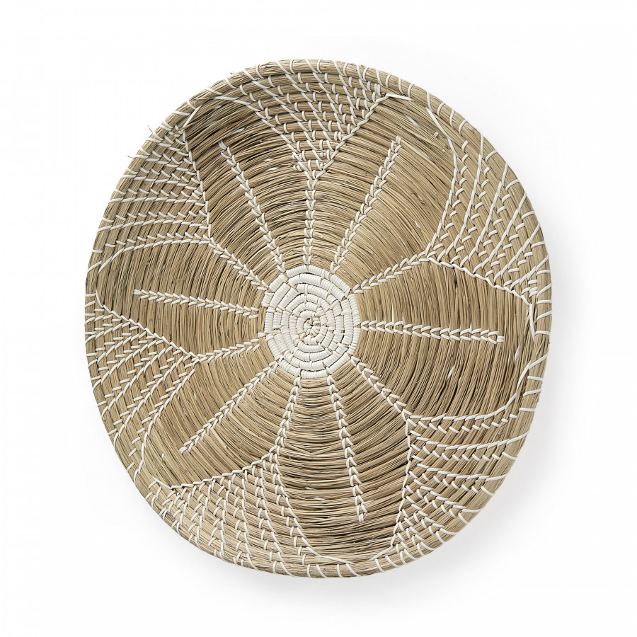 Mercana - Mekhi Wall Hanging Plate Seagrass