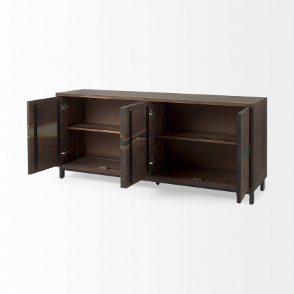 Mercana - Hemlock Sideboard  in Brown, Solid Wood