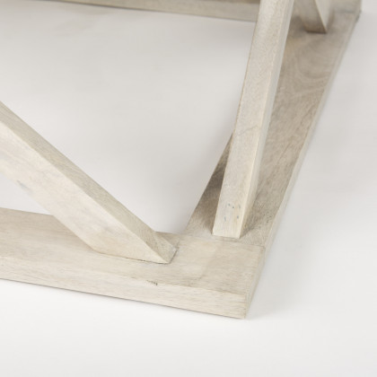 Mercana Forsey Rectangular Coffee Table - Blonde, Wood