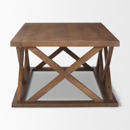 Mercana Forsey Rectangular Coffee Table - Brown, Wood