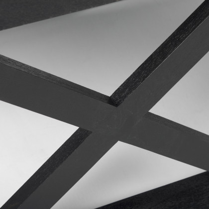 Mercana Forsey Rectangular Coffee Table - Black, Wood