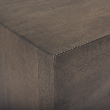 Mercana - West Coffee Table in Brown, Solid Wood