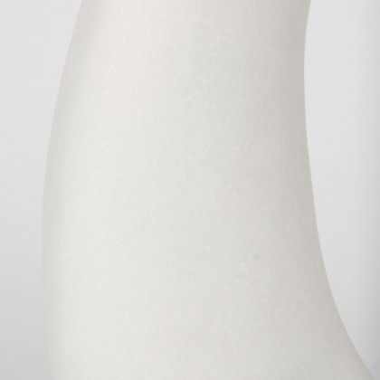 Mercana - Tao Cream Base with White Shade Table Lamp