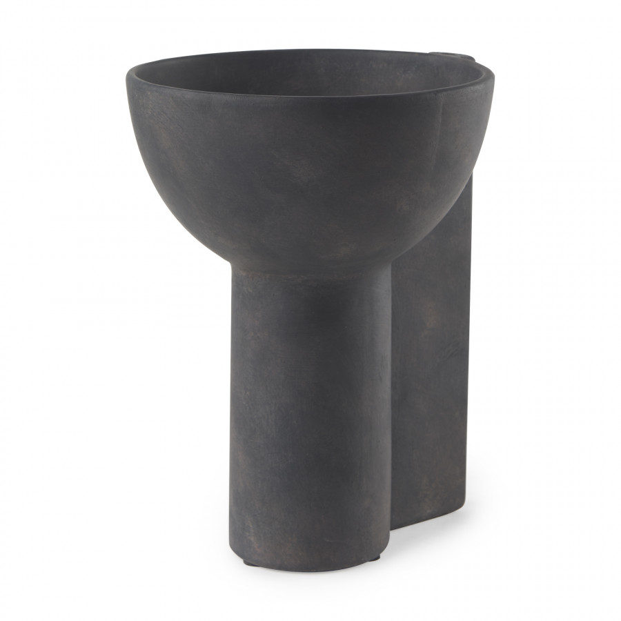 Mercana - Sariah Vase in Black, Ceramic