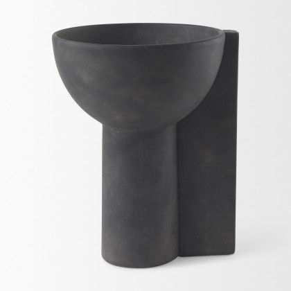 Mercana - Sariah Vase in Black, Ceramic
