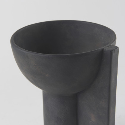 Mercana - Sariah Vase in Black, Ceramic