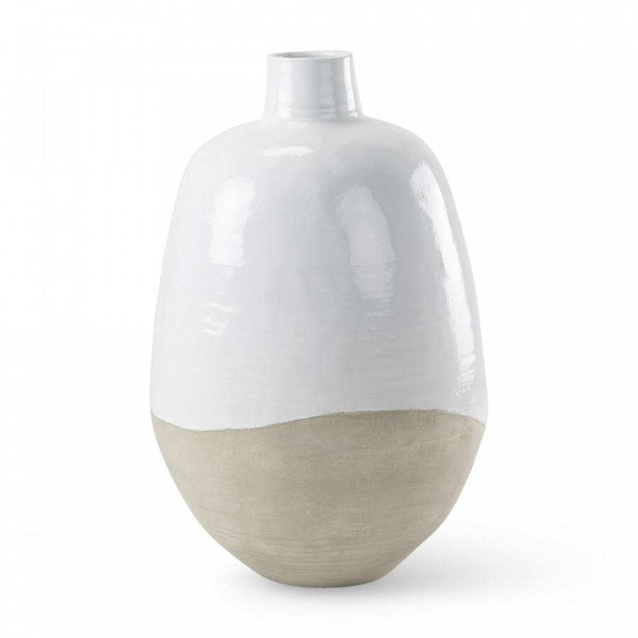 Mercana - Amos Blocked Ceramic Floor Vase