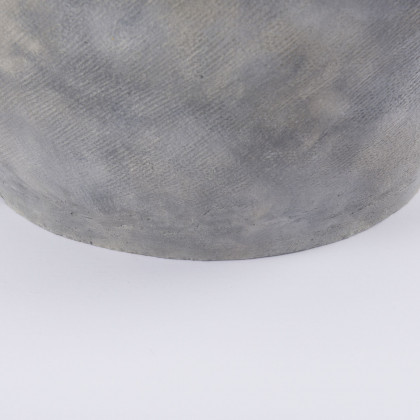 Mercana Zuma Ceramic Floor Vase - Light Gray