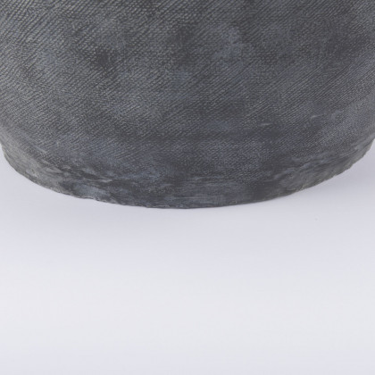 Mercana Zuma Ceramic Floor Vase - Dark Gray