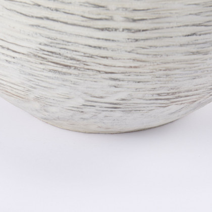 Mercana Misha Small Ceramic Floor Vase - Cream