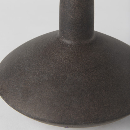 Mercana Rylee Vase - Dark Brown, H7"