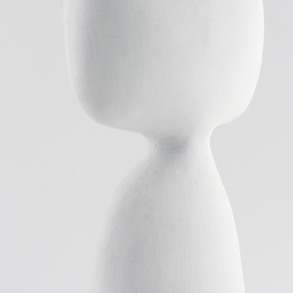 Mercana Rylee Vase - White, H12"
