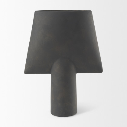 Mercana Rylee Vase - Dark Brown, H13"