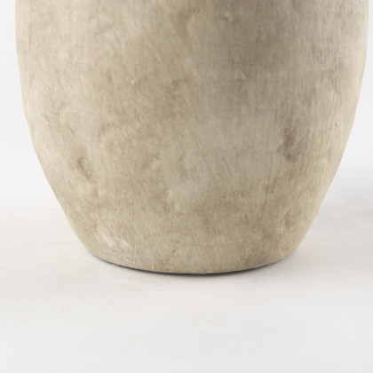 Mercana Zenni Vase - Beige, H12"