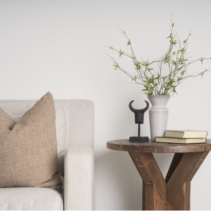 Mercana - Esme Vase in Cream, Ceramic