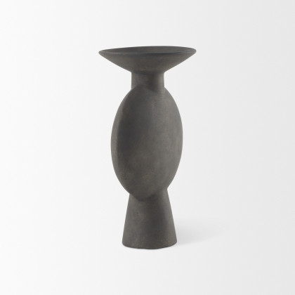 Mercana Kaz Vase - Brown, H11"