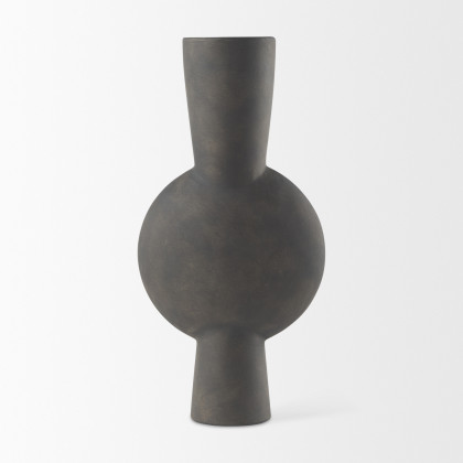 Mercana Kaz Vase - Brown, H17"