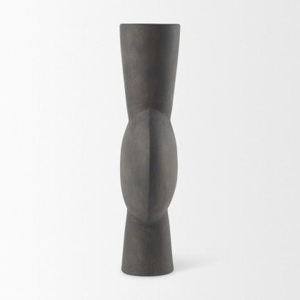 Mercana Kaz Vase - Brown, H17"