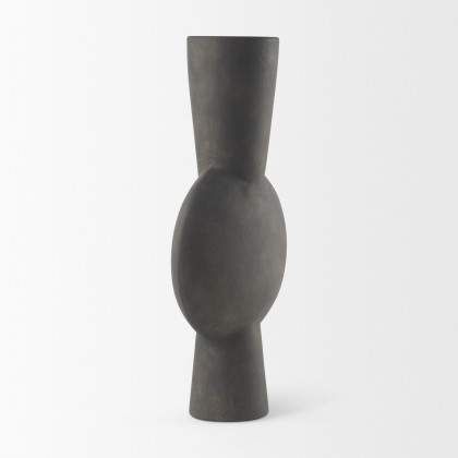 Mercana Kaz Vase - Brown, H17"