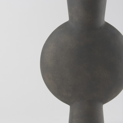 Mercana Kaz Vase - Brown, H17"