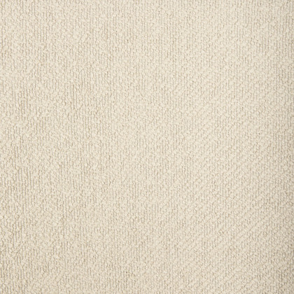 Mercana Westan Accent Chair with Light Brown Wood Legs - Cream, Boucle