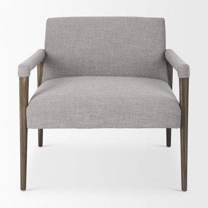 Mercana Palisades Upholstered Accent Chair - Gray, Fabric