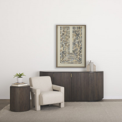 Mercana Sovereign Accent Chair - Cream, Fabric