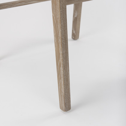 Mercana Tahoe Dining Chair - Brown/White, Wood