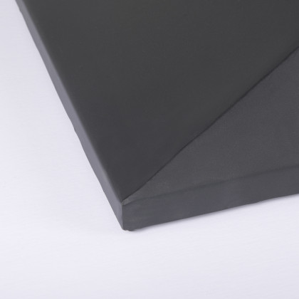 Mercana Maxton Dining Table - Black, Metal