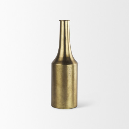 Mercana Aubrey Medium Iron Jug Vase - Gold