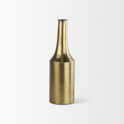 Mercana Aubrey Medium Iron Jug Vase - Gold