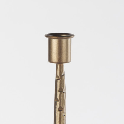 Mercana Porter Candle Holder - Gold, H30"