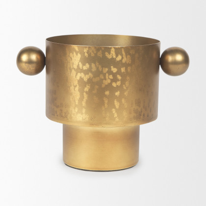 Mercana Juno Vase - Antique Gold, H6,5"