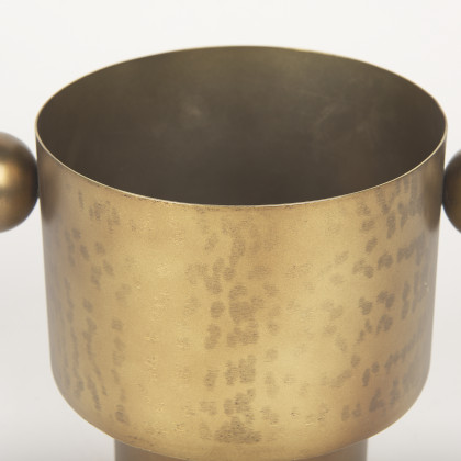 Mercana Juno Vase - Antique Gold, H6,5"