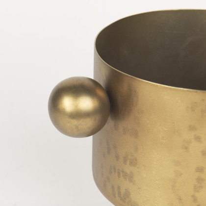 Mercana Juno Vase - Antique Gold, H6,5"