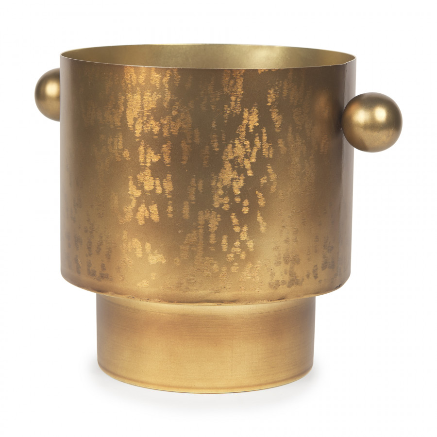 Mercana Juno Vase - Antique Gold, H8,5"