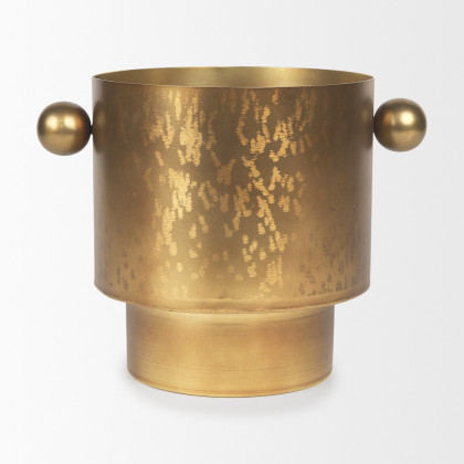 Mercana Juno Vase - Antique Gold, H8,5"