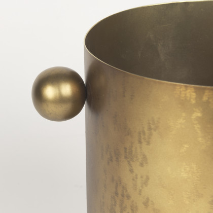Mercana Juno Vase - Antique Gold, H8,5"