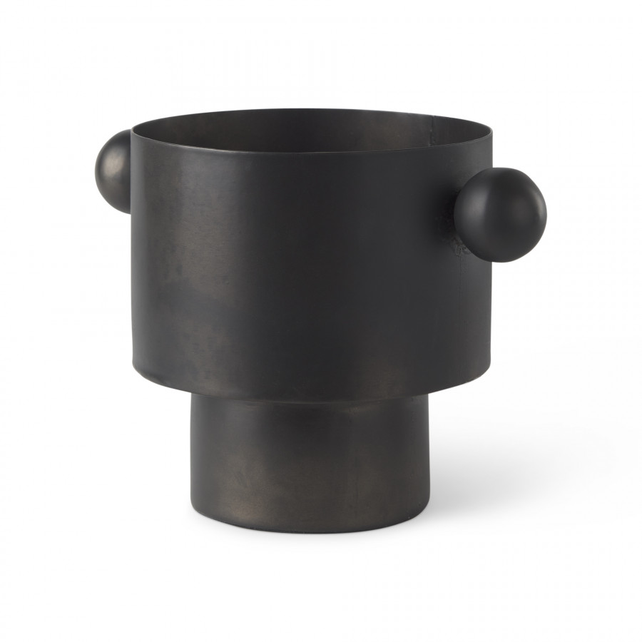 Mercana Juno Vase - Antique Black, H6,5"