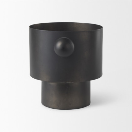 Mercana Juno Vase - Antique Black, H6,5"