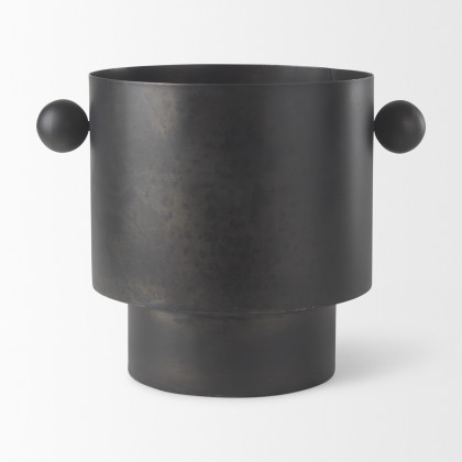 Mercana Juno Vase - Antique Black, H8,5"