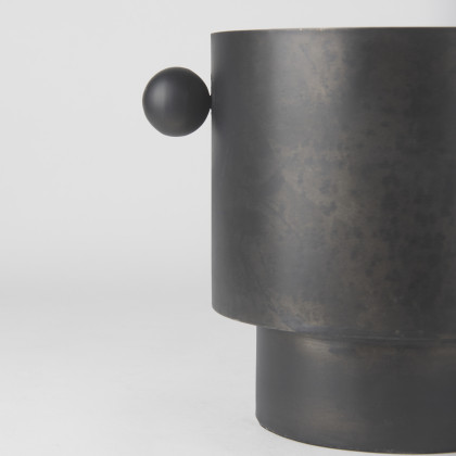 Mercana Juno Vase - Antique Black, H8,5"