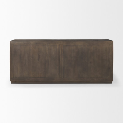 Mercana - West Sideboard in Brown, Solid Wood