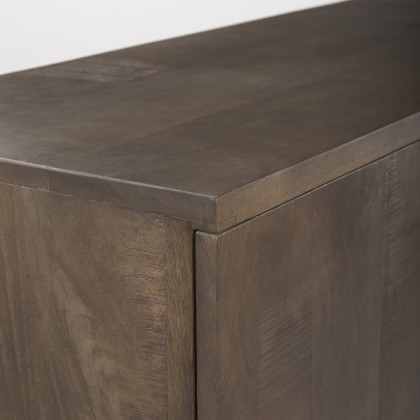 Mercana - West Sideboard in Brown, Solid Wood