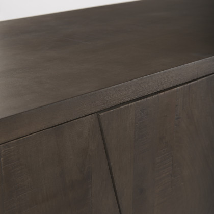 Mercana - West Sideboard in Brown, Solid Wood