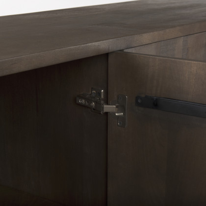Mercana - West Sideboard in Brown, Solid Wood