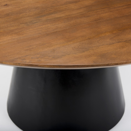 Mercana - Mitchell Dining Table in Black, Solid Wood